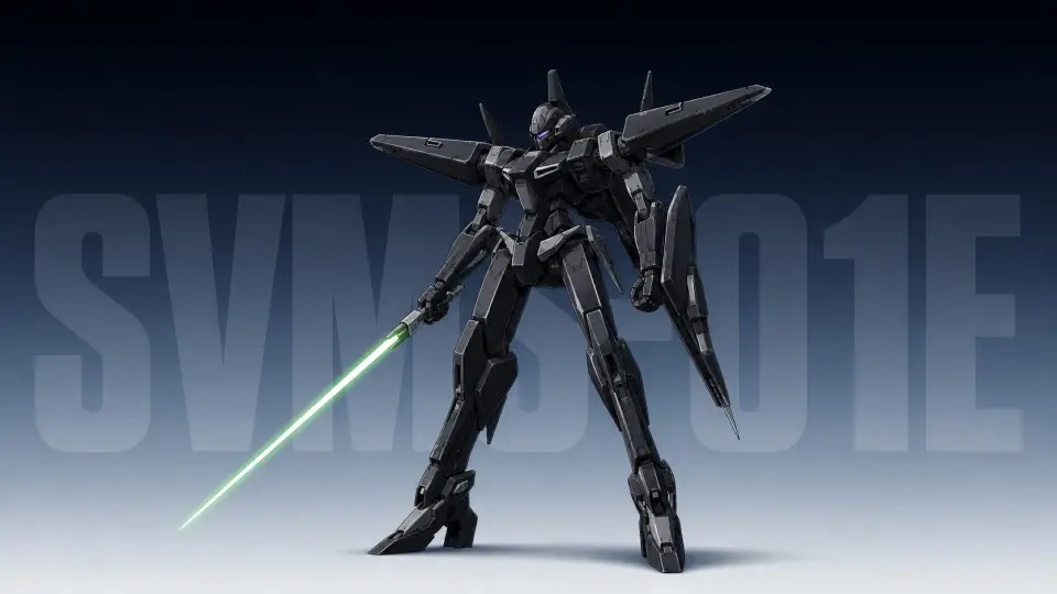215-高达-SVMS-01E GN旗帜式 AI 生成作品预览